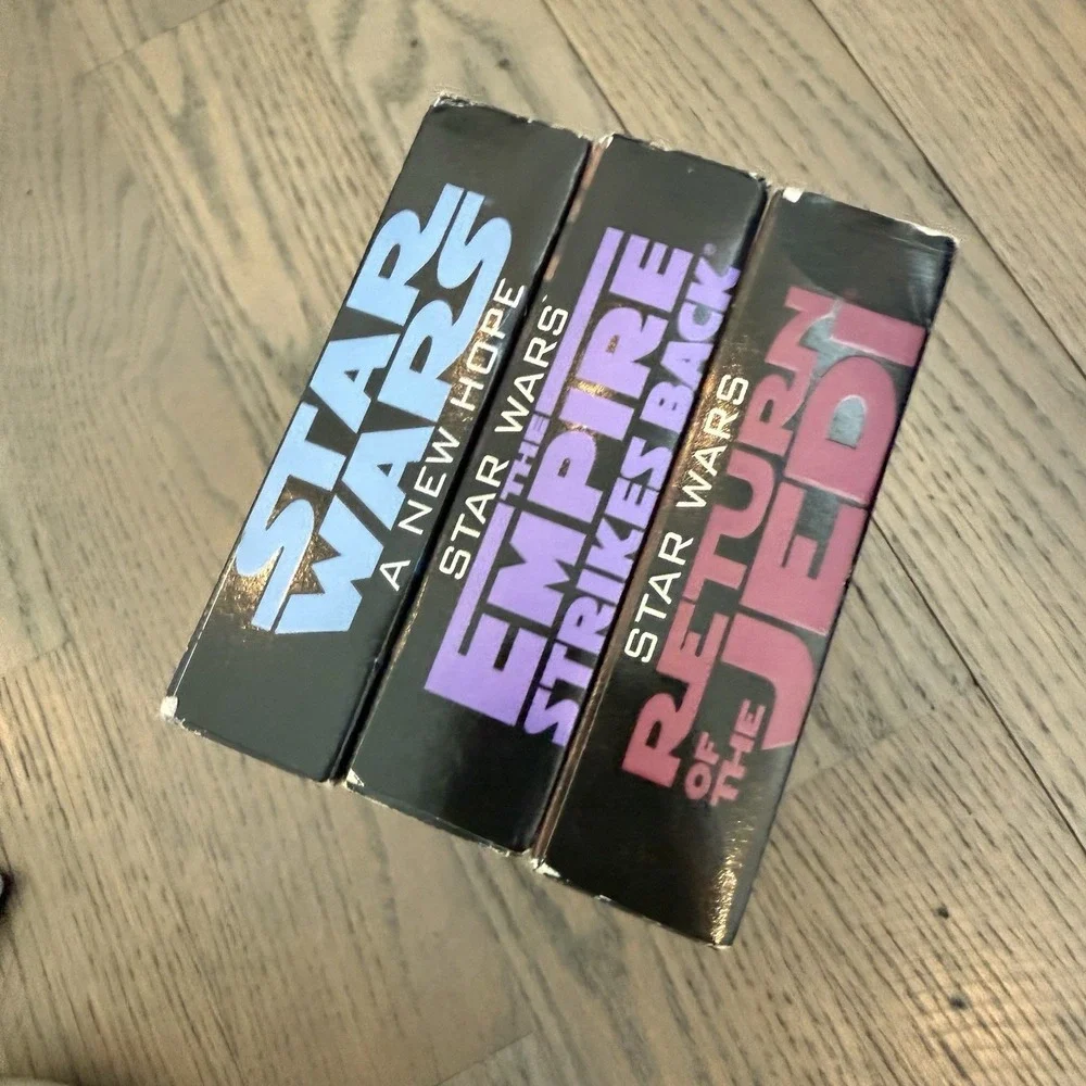 1995 Star Wars Trilogy Box Set‎ VHS Digitally Mastered THX Jedi Empire TESTED